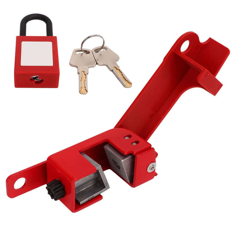Circuit Breaker Lock Set Aluminum Alloy Anti Corrosion Electrical Safety
