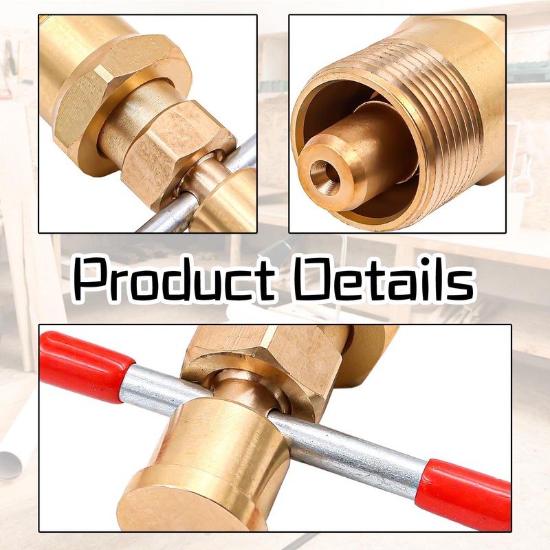 Olive Puller 15mm & 22mm Solid Brass Tube Fitting, Olive