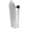 MUKCHAP 4 Pack Galvanized Metal Wall Planter, 12 Inches Tall