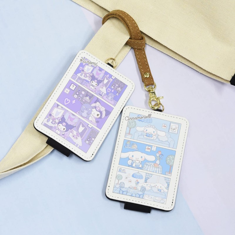 Gourmandies Sanrio Characters IC Card Case Kuromi SANG-282KU