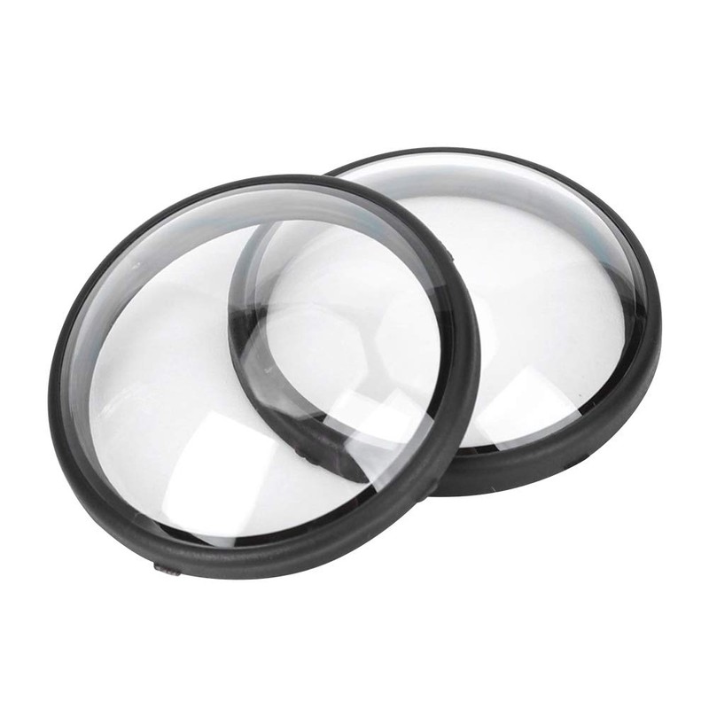 VBESTLIFE 2 Piece Metal Lens Cover + Optical Glass Anti-Scratch