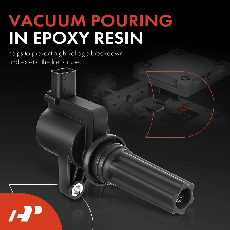 A-Premium Paquete de bobina de encendido del motor compatible con