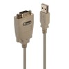 LINDY 1 Meter USB to Serial Adapter 9 Way RS-422