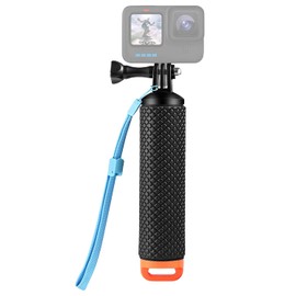 SHSHbuy Floating Camera Pod, Monopod Tripods, Non-Slip Floating Bobber Stick, Waterproof Floating Underwater Hand Grip Diving Stick for Most Action Cameras