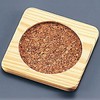 Cork Coaster, White Handle, Corner 33002