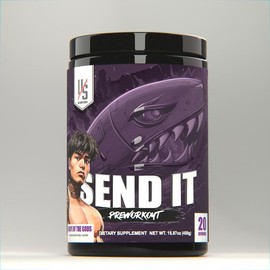 UXO Supplements: SEND IT v2 (Loaded Daily Driver Preworkout: Pump, Endurance, Focus, Clean Long-lasting Energy) - Flavor: Jingle Juice