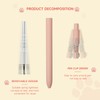 UIXJODO Cat Pens, 4 Pcs 0.5mm Cute Kawaii Black Ink