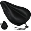 Armo® Black Bike Seat Cover Gel Padded Bicycle Cushion Pillow