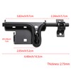 SANKINS Slide Bolt Gate Latch,Sliding Bolt Door Lock with Padlock