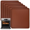 6 Pack Silicone Dehydrator Trays Compatible with Cosori CP267-FD, 12"