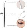 Jassins Eyeliner Brush Fine Angled Eyeliner Brush Set Precision Gel