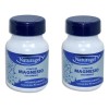 2 Pack Citrato De Magnesio Con Omega 3 Suplemento 30