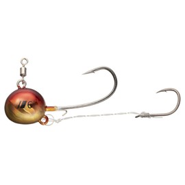 Major Craft TM-GK Tairaba Sea Bream Nomi Genkotsu Cabra, No. 6, Red Gold, 0.8 oz (24 g), 1 Lure
