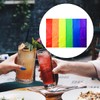 Jagowa Rainbow Table Cloth Pride Party Table Cloth Disposable Plastic
