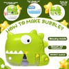 Dinosaur Design Bubble Machine without Battery, Bubble Machine Toy, Bubble