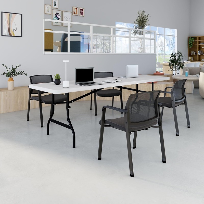 STAPLES 749943 8-Ft Folding Table