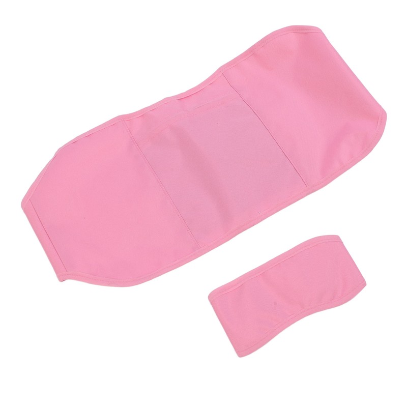 Castor Oil Pack Wrap Waterproof Oil Proof Adjustable Elastic Strap