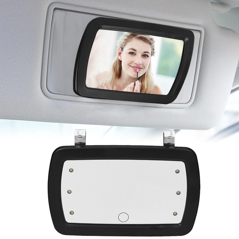 Car Sun Visor Mirror Makeup Sun-shading Cosmetic Mirror Vanity Mirror