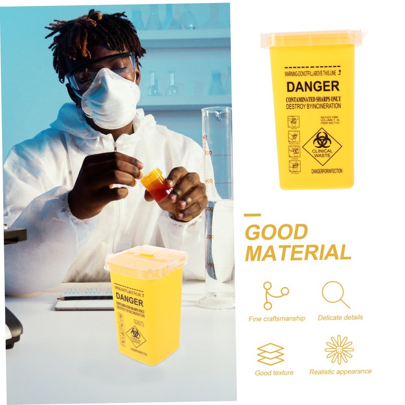 KOMBIUDA Waste Disposal Container with Lid Multi Purpose Waste Bin