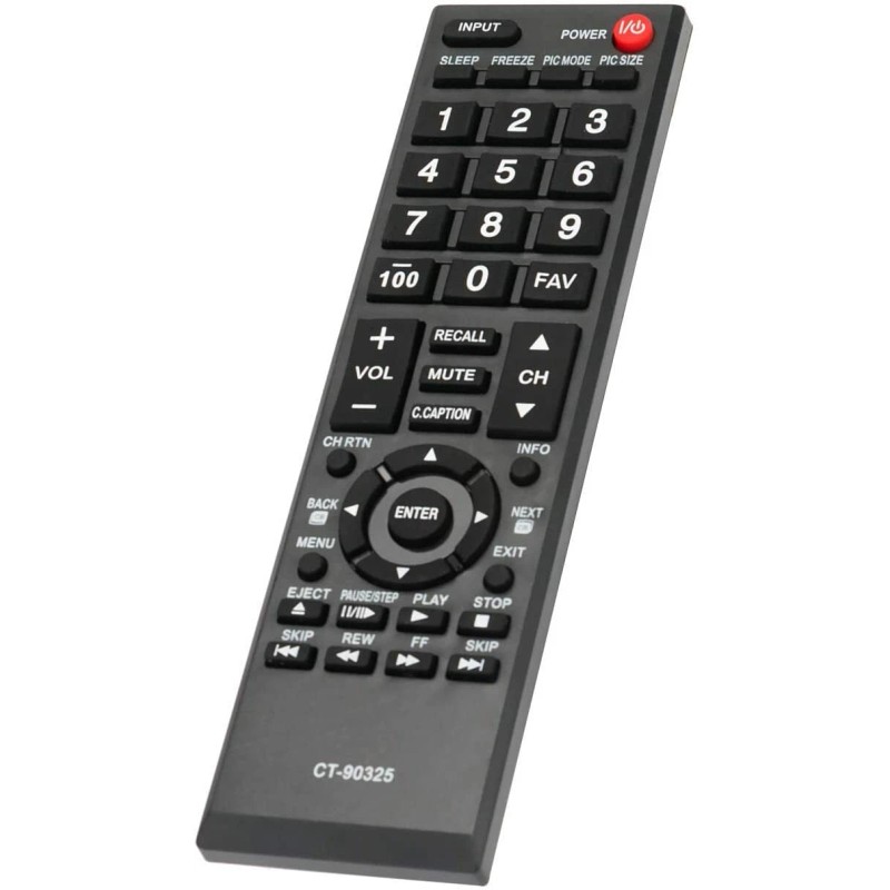 Unbranded CT-90325 Remote FOR Toshiba TV 32C100U2 32C100UM 32C110U 32DT1