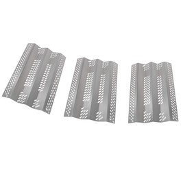 ZLjoint Heat Plate for AOG 30NB, 30PC Grill Replacement Parts, 15 1/2" x 8 1/4" Heat Shield for American Outdoor Grill 30NB 30PC Replacement Parts, 3 Pcs Stainless Steel Grill Tube Burner Cover