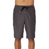 O'NEILL Men's Santa Cruz Solid 2.0 Board Shorts, charcoal