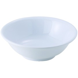 Winco MMB-22W Melamine Rimless Bowl, 22-Ounce, White
