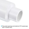 PATIKIL PVC Reducer Pipe Fitting 32mm to 20mm ID, 5