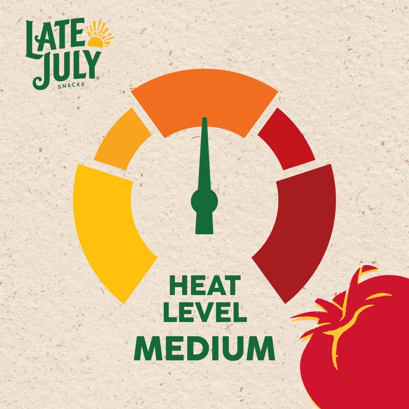 Late July Snacks Medium Salsa, 15.5 oz Jar