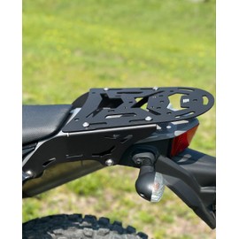KEMIMOTO Rear Rack Luggage Storage Carrier Compatible with KLX230 2019-2025 Tail Cargo Enduro