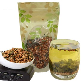 100g China Brown Rice Green Tea Natural Organic Herbal Flower Tea Healthy Drink
