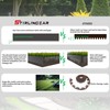 20ft. 6-Pack Galvanized Steel Landscape Edging - 40" L x
