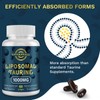 lipmaxmall Liposomal Taurine Supplement 1000mg, High Absorption Amino Acid for