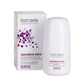 Biotrade™ Odorex Deo roll-on 40 ml, Antiperspirant for Hands and Underarms with 10-Day Protection from Sweating and Unpleasant Smell, One Application every 7 -10 days