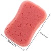 8 Piezas Esponja de Baño de Doble Cara Exfoliante para