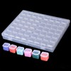 EKEZATA Polypropylene Transparent Small Storage Case, Accessory Case, Small Compartment