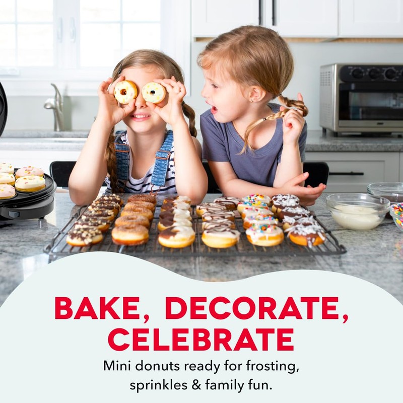 Dash MultiMaker® Treat Maker System - Make Mini Donuts, Cupcakes