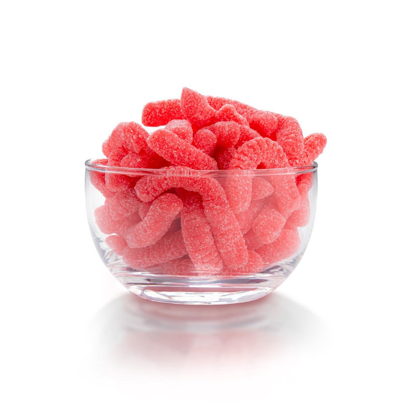 FirstChoiceCandy Sweet & Sour Gummy Worms, Multi Flavors and Solid