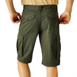 Regatta Mens Shorebay Vintage Walking Cargo Shorts - Dark Khaki - 38