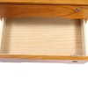 ILWorkTLs 2 Drawers Wooden Desktop Storage Box,Small File Cabinet with