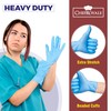 CHEF ROYALE Pack of 1000 Disposable Blue Nitrile Gloves -