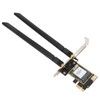 PCIe WiFi 6E Card 2.4G/5G/6Ghz Up to 2400Mbps Dual Antenna