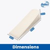 Select Hardware Door Stop, Wedge, Anti Slip Door Holder, Rubber,
