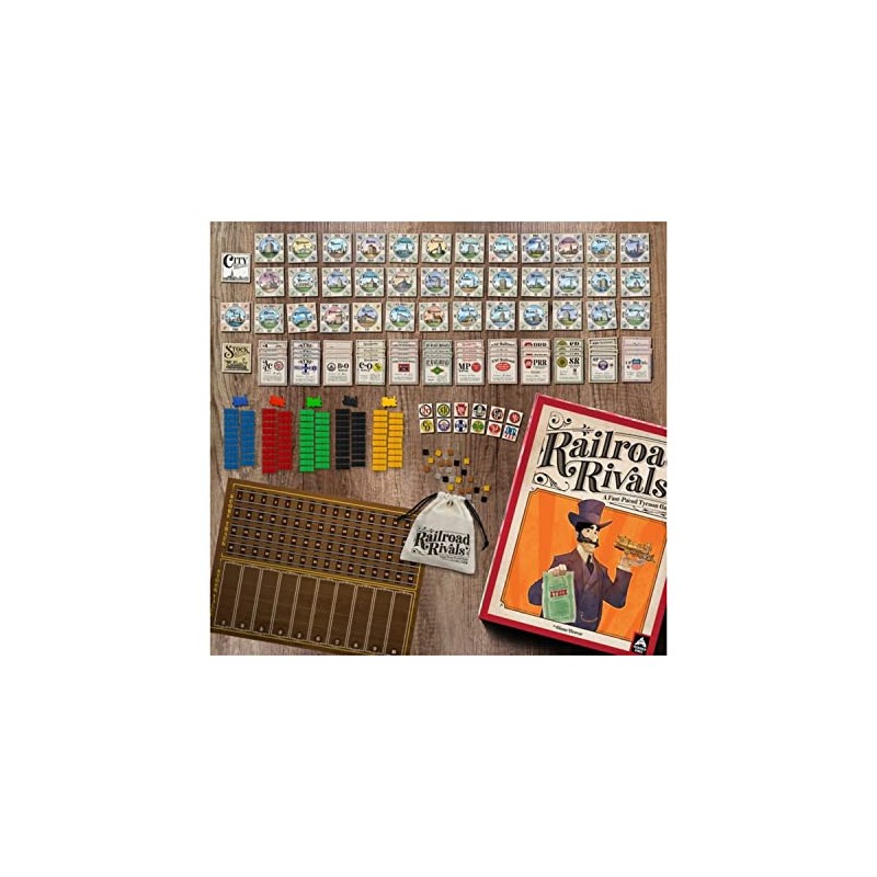 Forbidden Games Railroad Rivals - Robber Baron Expansion (Premium Edition)