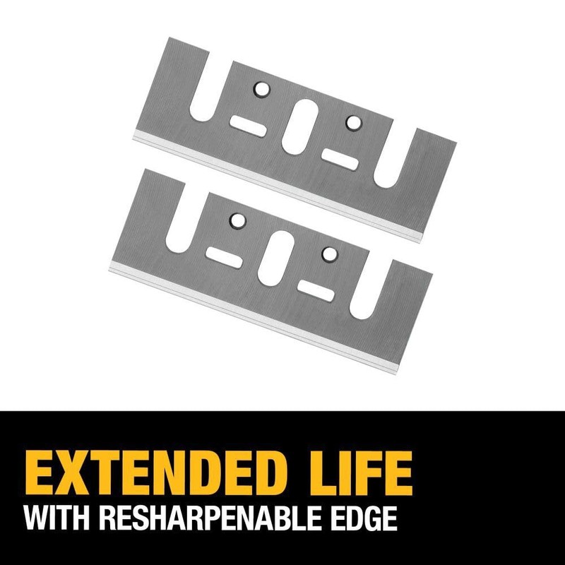 DEWALT Planer Blades, High Speed, Steel (DW6655)