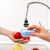 WATELL Double Sided Nail Brush - 4 Pcs with 2