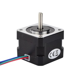 STEPPERONLINE Nema 17 Stepper Motor 26Ncm(36.8oz.in) 12V 0.4A 3D Printer CNC