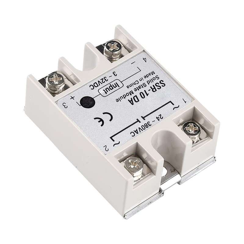 diymore 250V 10A SSR-10 DA Solid State Relay Module Input
