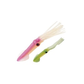 Tsunami Holographic Squids - Length 6" - 6 Pk. - Color #4