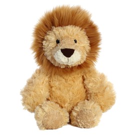 León de peluche Aurora Snuggly Tubbie Wubbies - Compañero reconfortante - Juego imaginativo - Marrón 26,7 cm